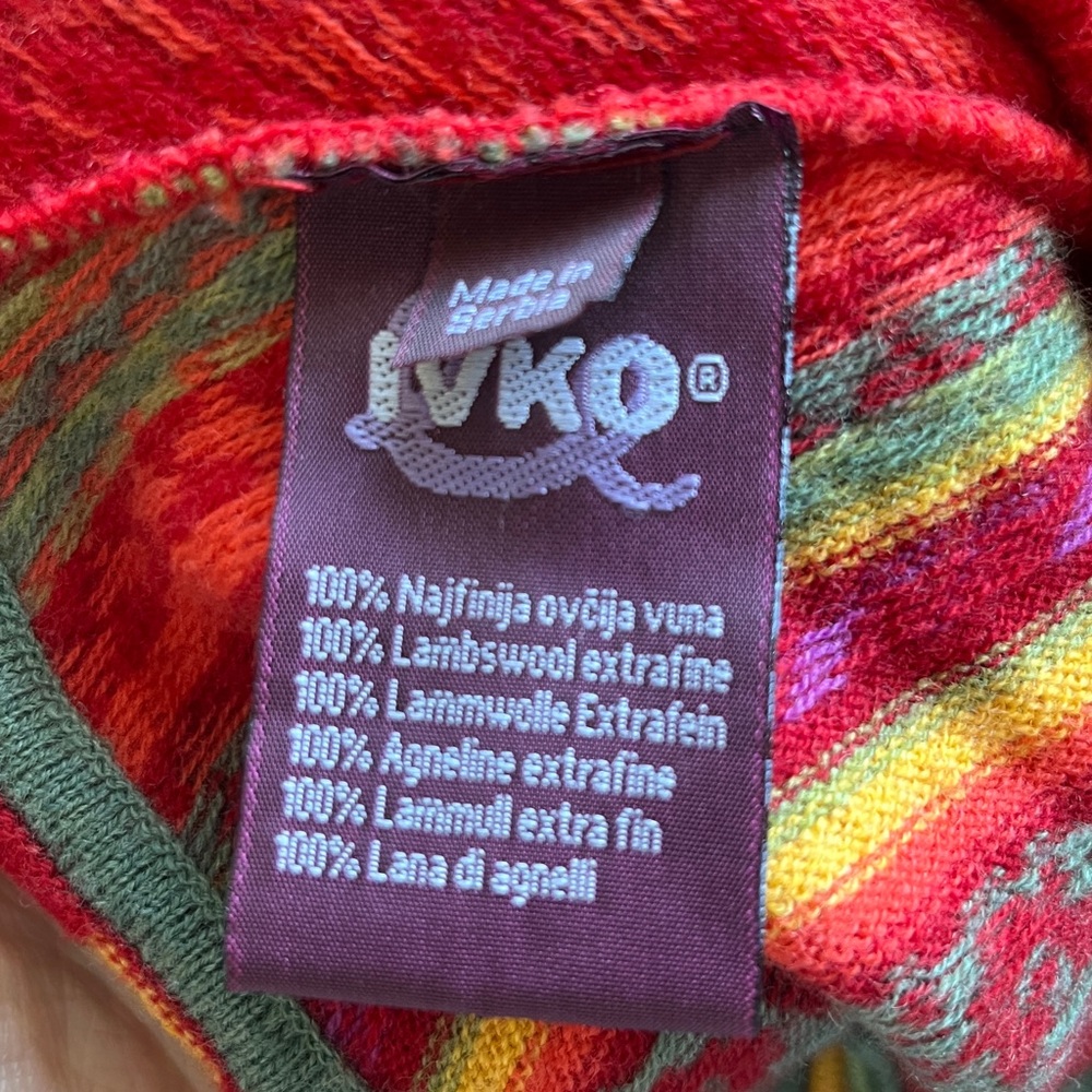 IVKO Multicolor Wool Skirt - Picture 7 of 9